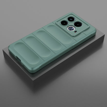 Infinix Note 40 5G India Magic Shield TPU + Flannel Phone Case: Durable, Non-toxic, Easy Access, Stylish Design