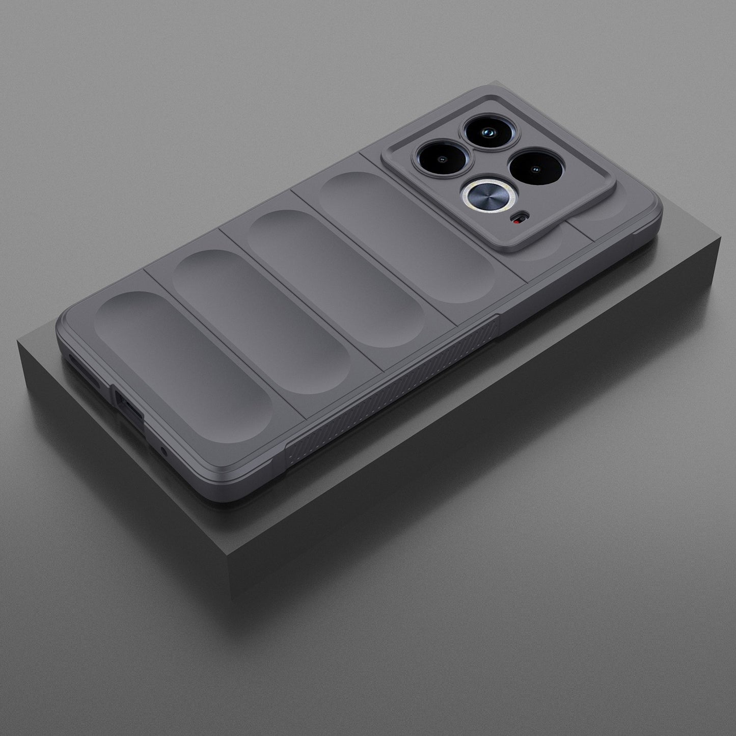 Infinix Note 40 5G India Magic Shield TPU + Flannel Phone Case: Durable, Non-toxic, Easy Access, Stylish Design