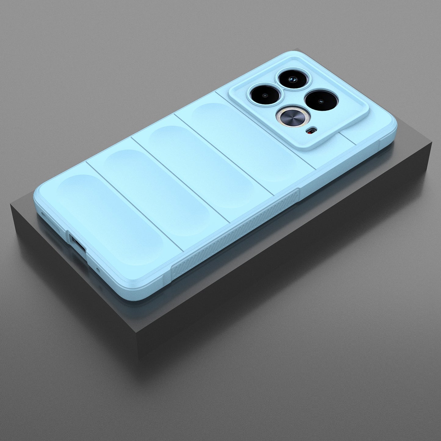Infinix Note 40 5G India Magic Shield TPU + Flannel Phone Case: Durable, Non-toxic, Easy Access, Stylish Design