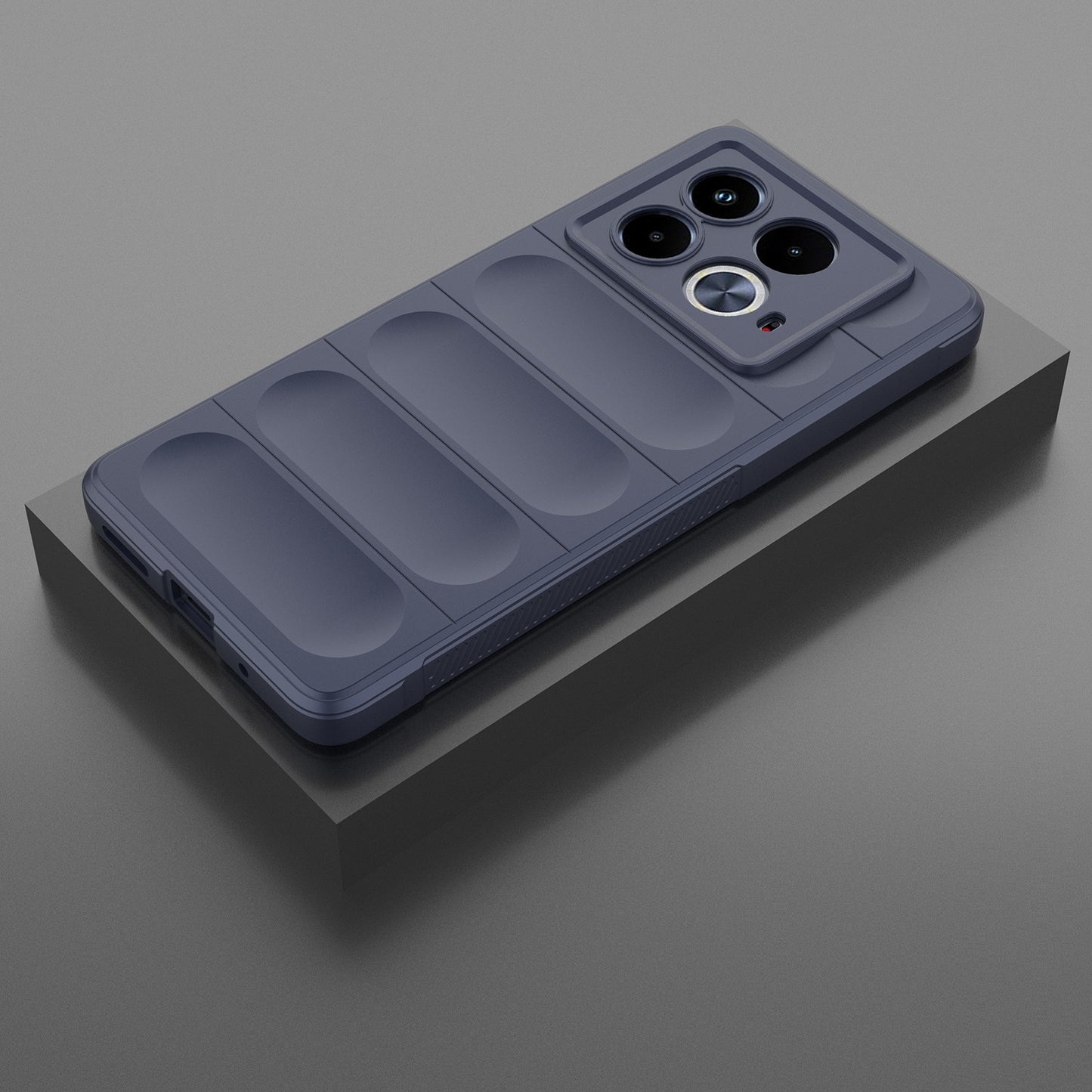 Infinix Note 40 5G India Magic Shield TPU + Flannel Phone Case: Durable, Non-toxic, Easy Access, Stylish Design