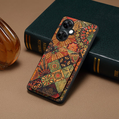 OnePlus Ace 3 Dual Card Slot Holder Phone Case – Patterned Design, Scratch & Dirt Protection, Convenient Holder