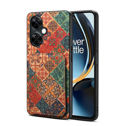 OnePlus Ace 3 Dual Card Slot Holder Phone Case – Patterned Design, Scratch & Dirt Protection, Convenient Holder