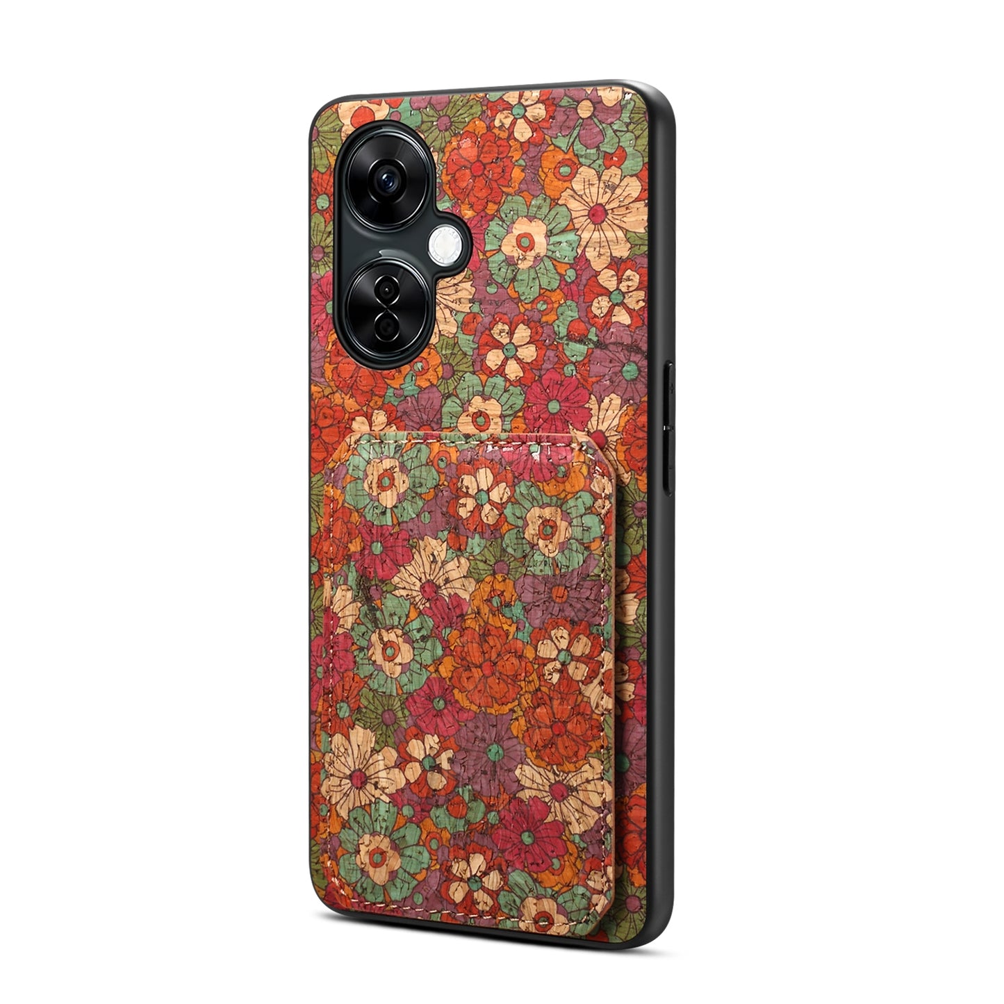 OnePlus Ace 3 Dual Card Slot Holder Phone Case – Patterned Design, Scratch & Dirt Protection, Convenient Holder