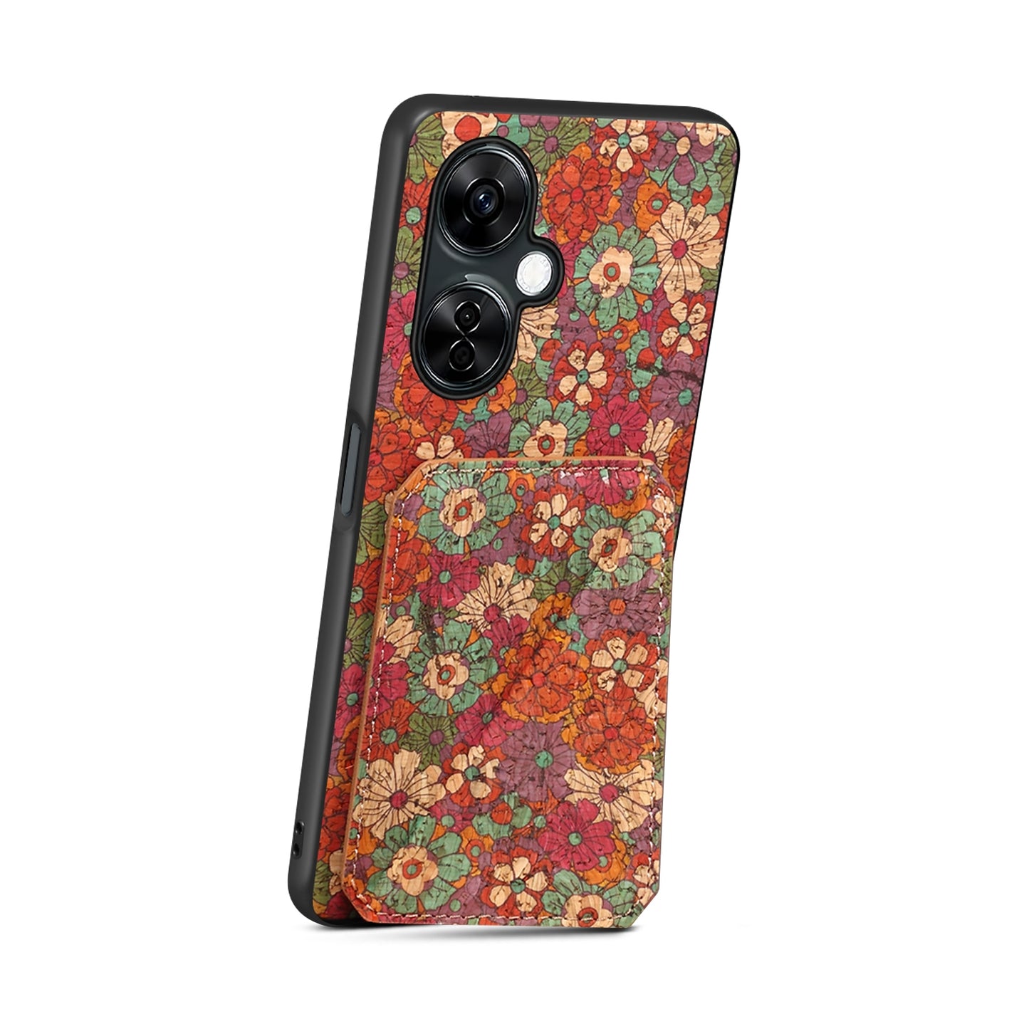 OnePlus Ace 3 Dual Card Slot Holder Phone Case – Patterned Design, Scratch & Dirt Protection, Convenient Holder