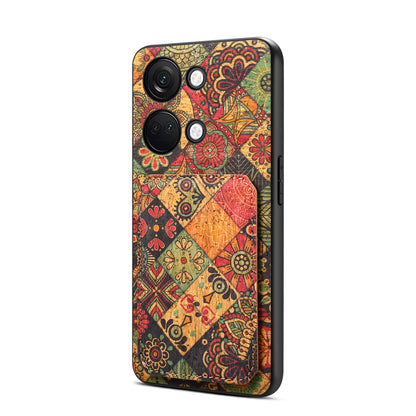 OnePlus Ace 2V Dual Card Slot Holder Phone Case – Patterned Design, Scratch & Dirt Protection, Convenient Holder