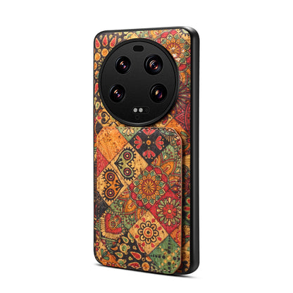 Xiaomi 13 Ultra Dual Card Slot Holder Phone Case – Patterned Design, Scratch & Dirt Protection, Convenient Holder
