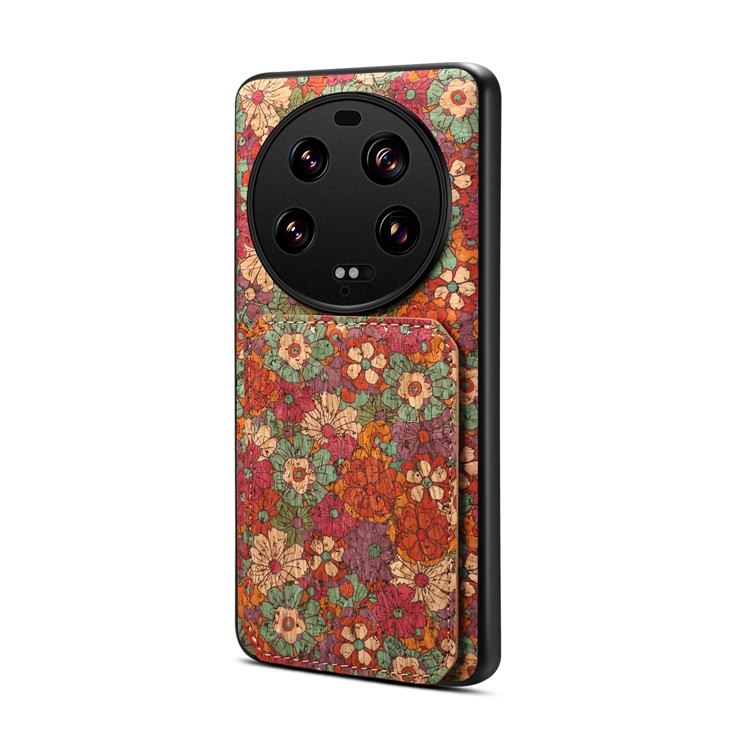 Xiaomi 13 Ultra Dual Card Slot Holder Phone Case – Patterned Design, Scratch & Dirt Protection, Convenient Holder