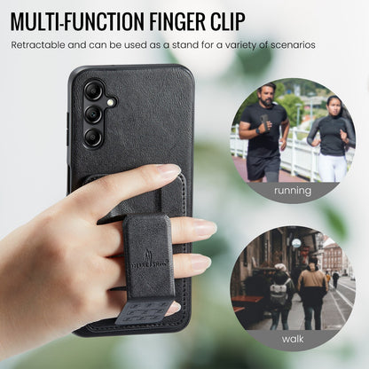 Samsung Galaxy A13 5G Card Holder Back Phone Case - Oil Wax Cow Leather