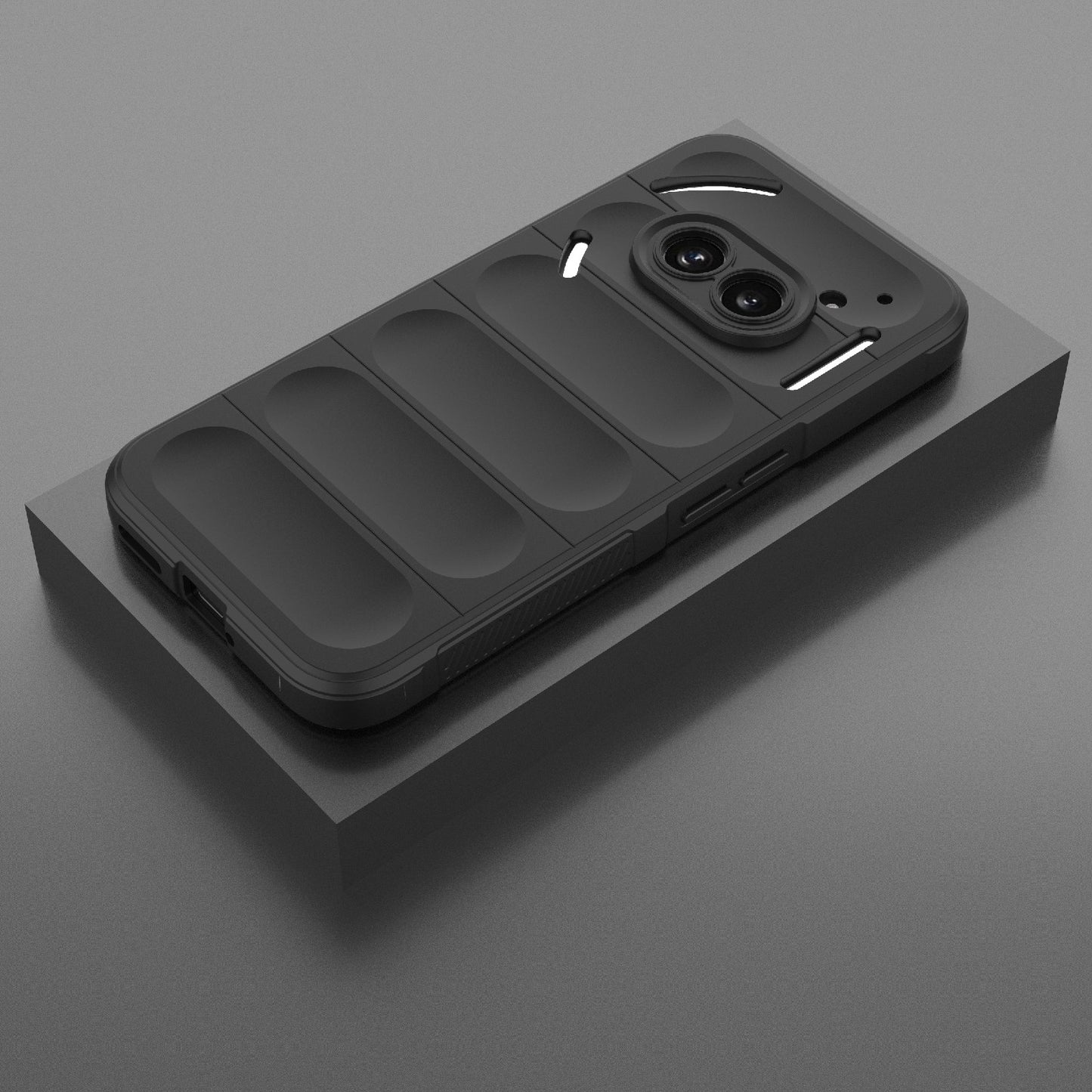 Nothing Phone 2A Magic Shield TPU + Flannel Phone Case: Durable, Non-toxic, Easy Access, Stylish Design
