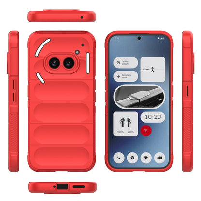 Nothing Phone 2A Magic Shield TPU + Flannel Phone Case: Durable, Non-toxic, Easy Access, Stylish Design