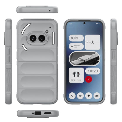 Nothing Phone 2A Magic Shield TPU + Flannel Phone Case: Durable, Non-toxic, Easy Access, Stylish Design