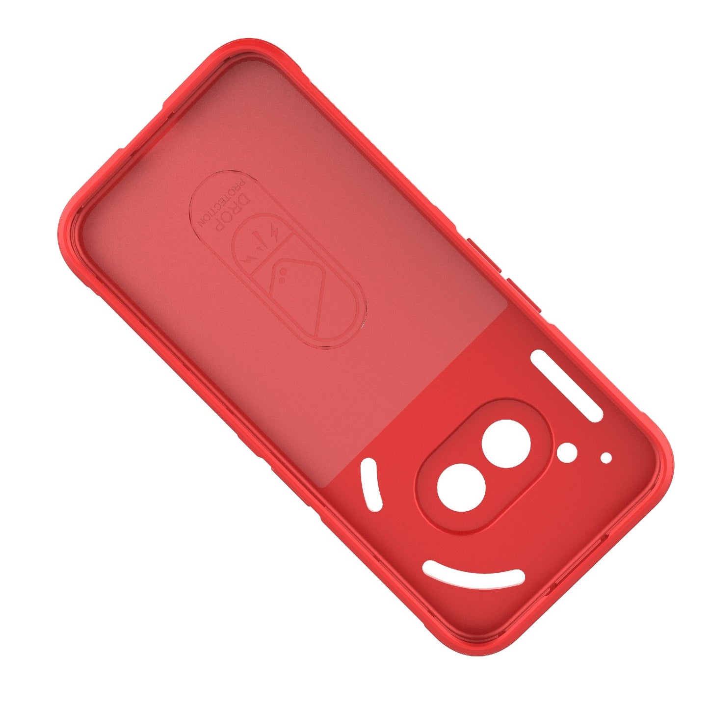 Nothing Phone 2A Magic Shield TPU + Flannel Phone Case: Durable, Non-toxic, Easy Access, Stylish Design