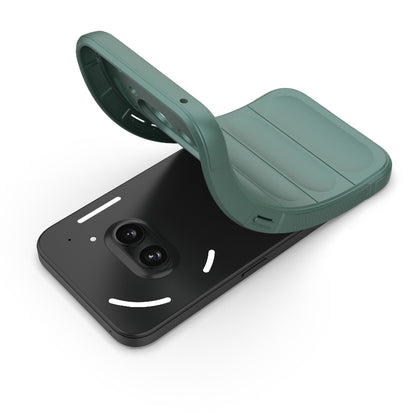 Nothing Phone 2A Magic Shield TPU + Flannel Phone Case: Durable, Non-toxic, Easy Access, Stylish Design