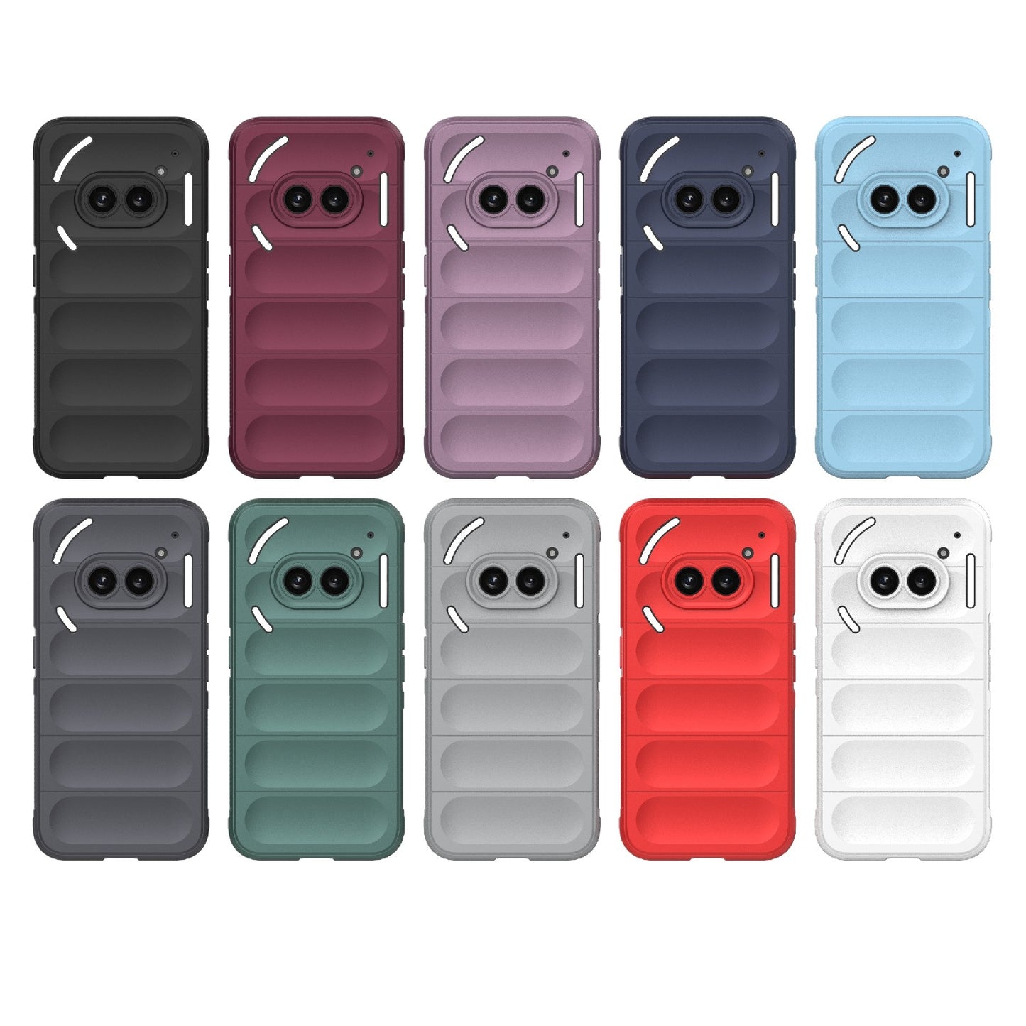 Nothing Phone 2A Magic Shield TPU + Flannel Phone Case: Durable, Non-toxic, Easy Access, Stylish Design