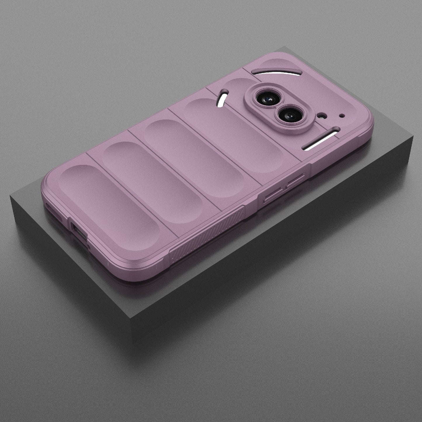 Nothing Phone 2A Magic Shield TPU + Flannel Phone Case: Durable, Non-toxic, Easy Access, Stylish Design