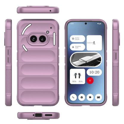 Nothing Phone 2A Magic Shield TPU + Flannel Phone Case: Durable, Non-toxic, Easy Access, Stylish Design