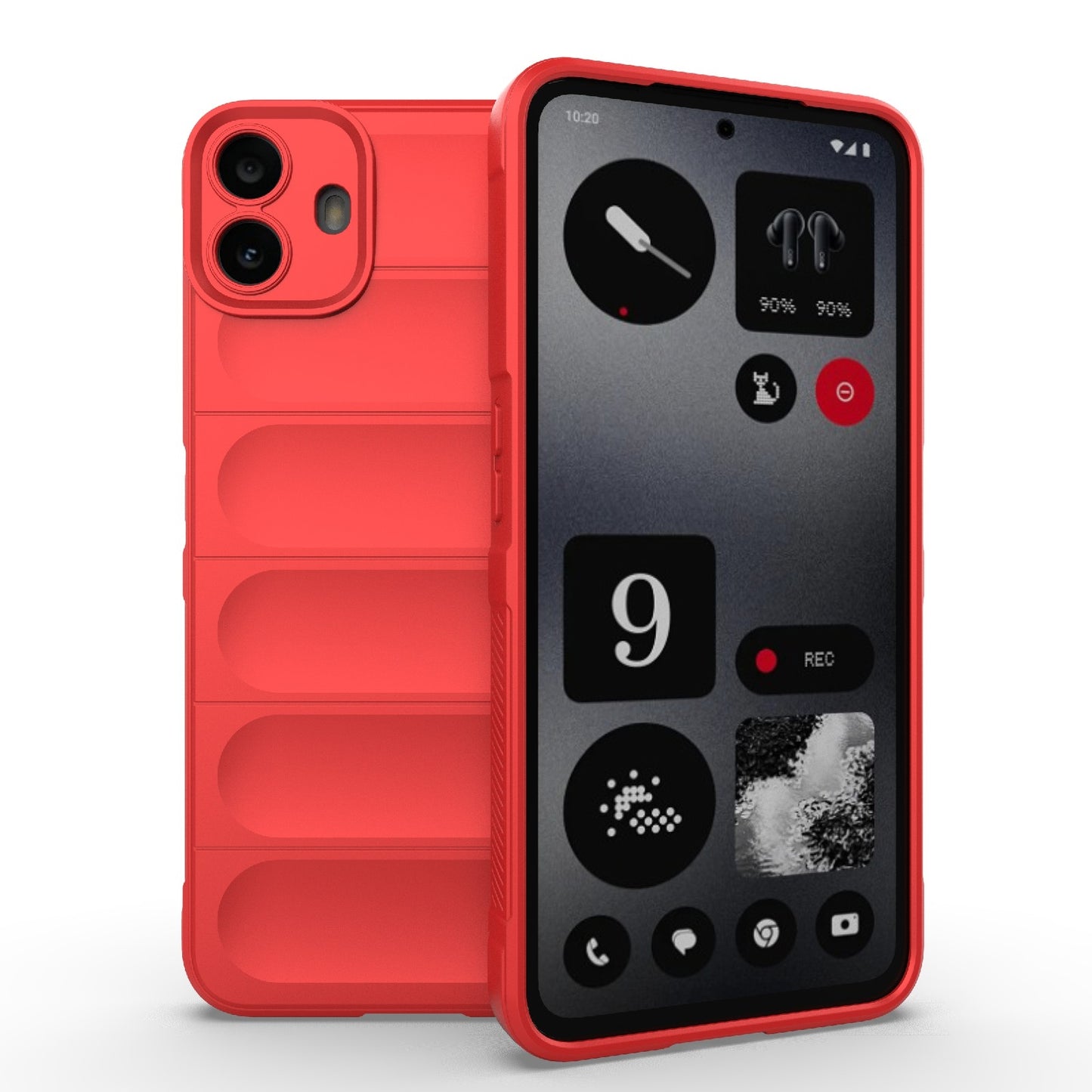 Nothing CMF Phone 1 Magic Shield TPU + Flannel Phone Case: Durable, Non-toxic, Easy Access, Stylish Design