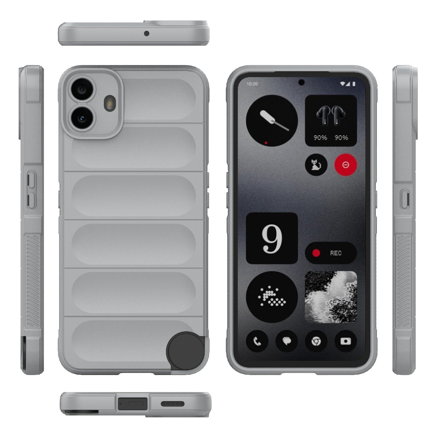 Nothing CMF Phone 1 Magic Shield TPU + Flannel Phone Case: Durable, Non-toxic, Easy Access, Stylish Design