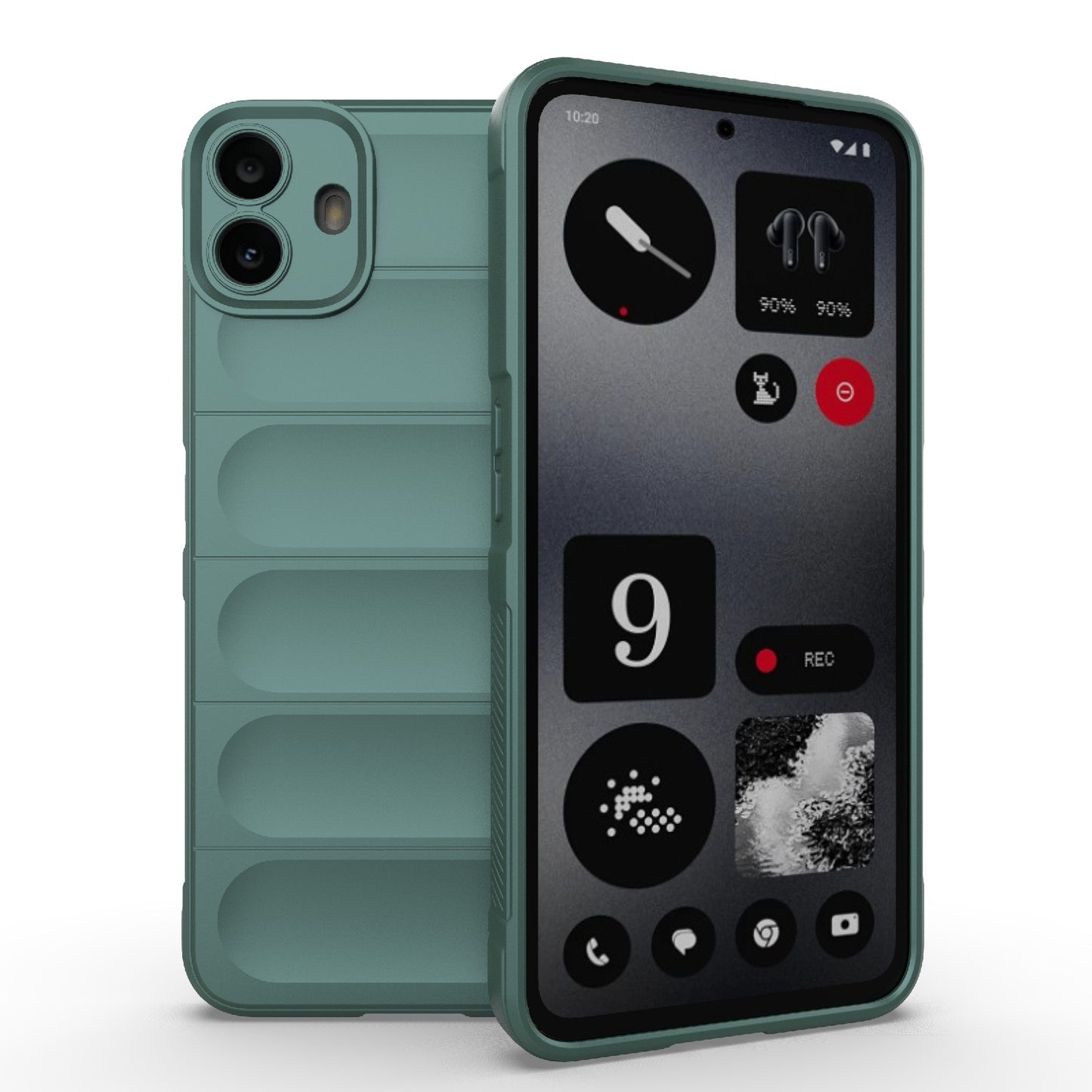 Nothing CMF Phone 1 Magic Shield TPU + Flannel Phone Case: Durable, Non-toxic, Easy Access, Stylish Design