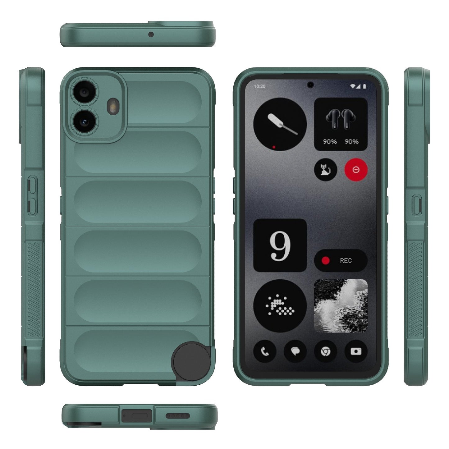 Nothing CMF Phone 1 Magic Shield TPU + Flannel Phone Case: Durable, Non-toxic, Easy Access, Stylish Design