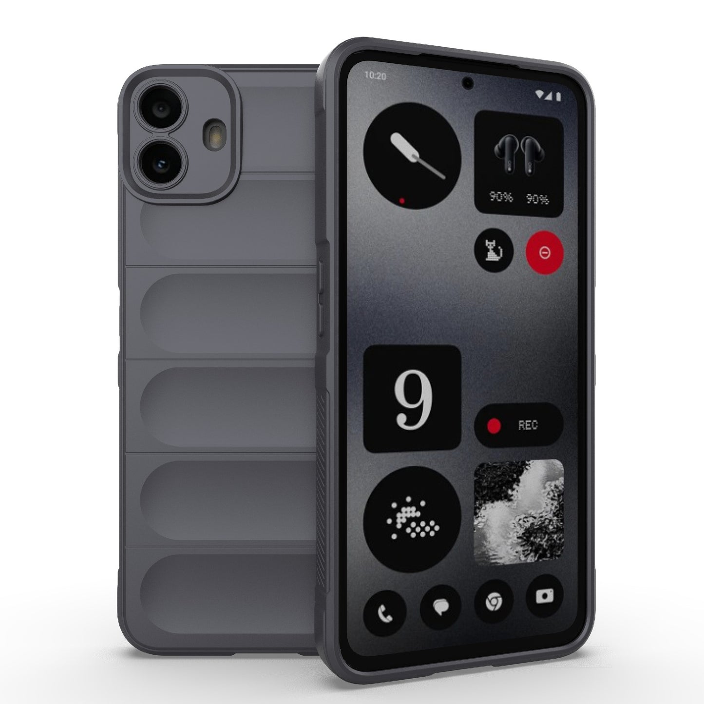 Nothing CMF Phone 1 Magic Shield TPU + Flannel Phone Case: Durable, Non-toxic, Easy Access, Stylish Design