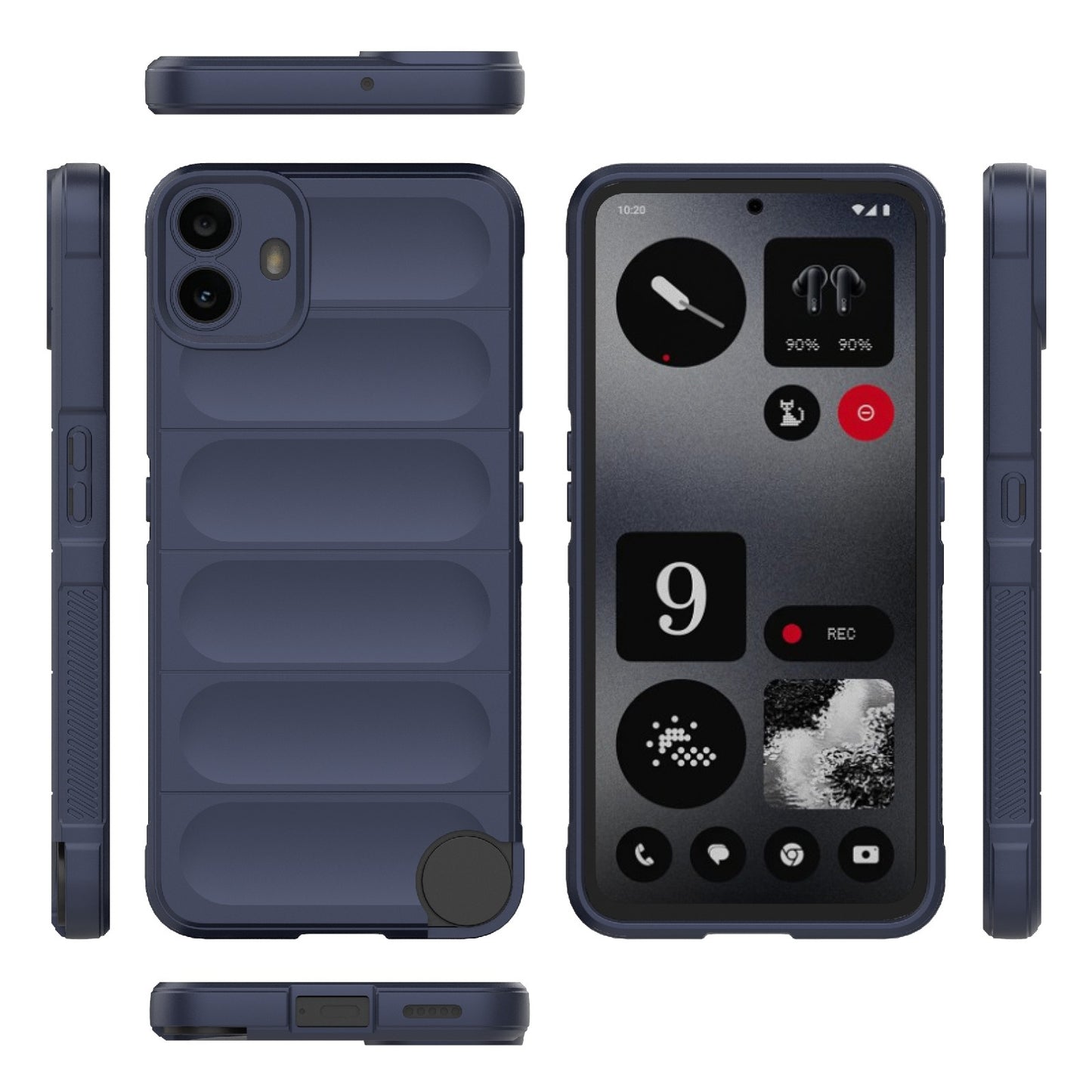 Nothing CMF Phone 1 Magic Shield TPU + Flannel Phone Case: Durable, Non-toxic, Easy Access, Stylish Design