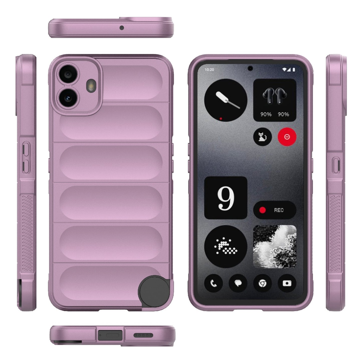 Nothing CMF Phone 1 Magic Shield TPU + Flannel Phone Case: Durable, Non-toxic, Easy Access, Stylish Design