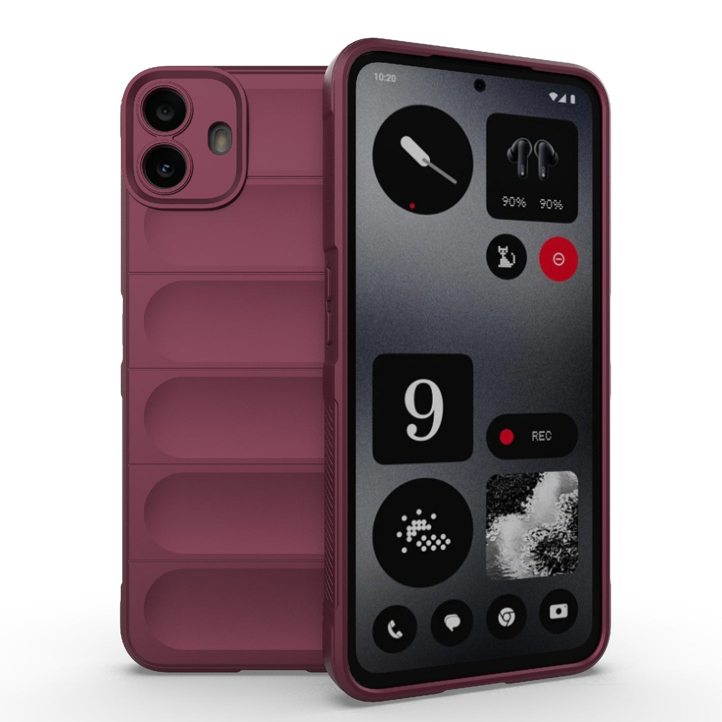 Nothing CMF Phone 1 Magic Shield TPU + Flannel Phone Case: Durable, Non-toxic, Easy Access, Stylish Design