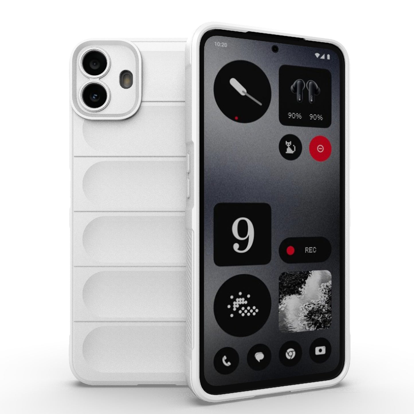 Nothing CMF Phone 1 Magic Shield TPU + Flannel Phone Case: Durable, Non-toxic, Easy Access, Stylish Design