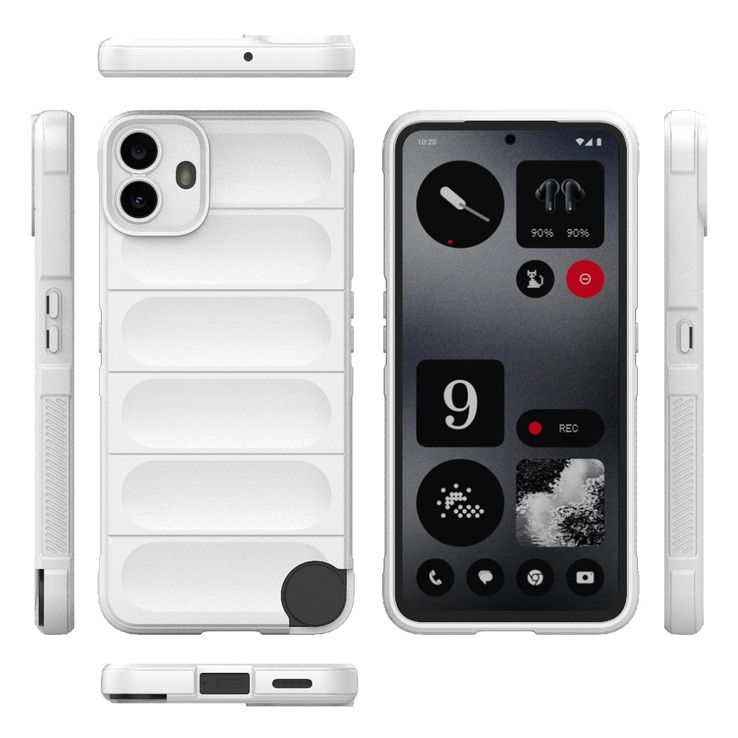 Nothing CMF Phone 1 Magic Shield TPU + Flannel Phone Case: Durable, Non-toxic, Easy Access, Stylish Design