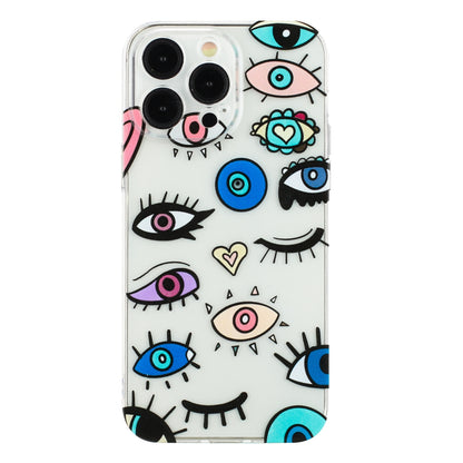 iPhone 15 Pro Max TPU Phone Case with Colourful Painting Pattern – Wear-Resistant and Lightweight