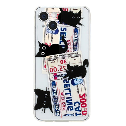 iPhone 15 TPU Phone Case with Colourful Painting Pattern – Wear-Resistant and Lightweight