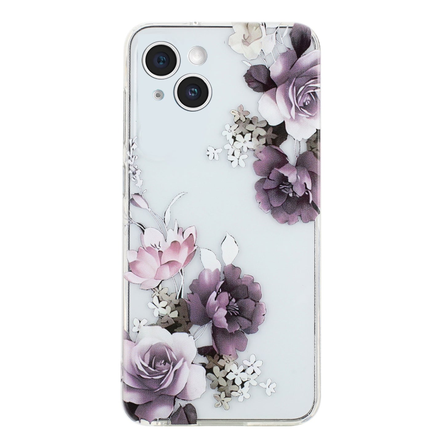 iPhone 14 Plus TPU Phone Case with Colourful Painting Pattern – Wear-Resistant and Lightweight
