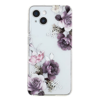 iPhone 14 TPU Phone Case with Colourful Painting Pattern – Wear-Resistant and Lightweight
