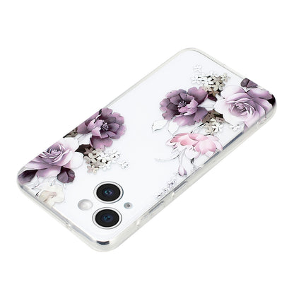 iPhone 14 TPU Phone Case with Colourful Painting Pattern – Wear-Resistant and Lightweight