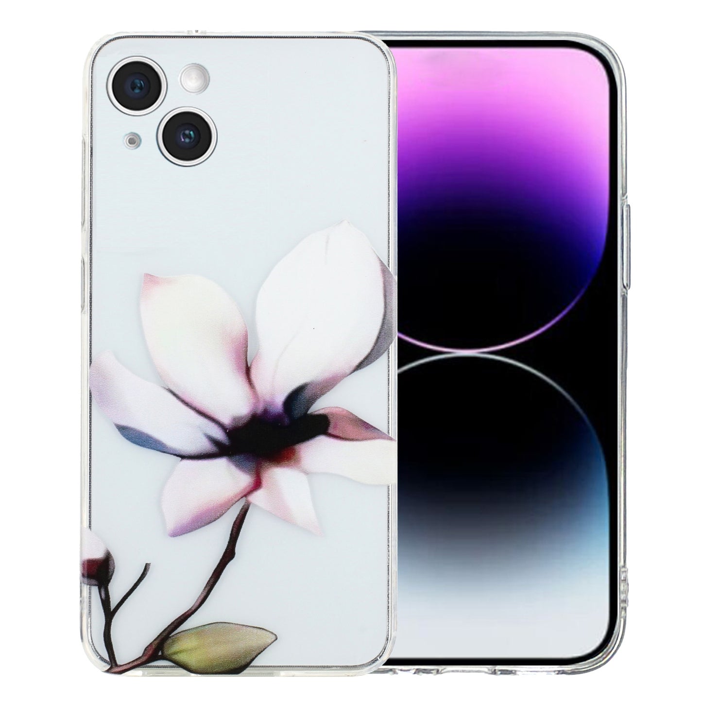iPhone 14 TPU Phone Case with Colourful Painting Pattern – Wear-Resistant and Lightweight