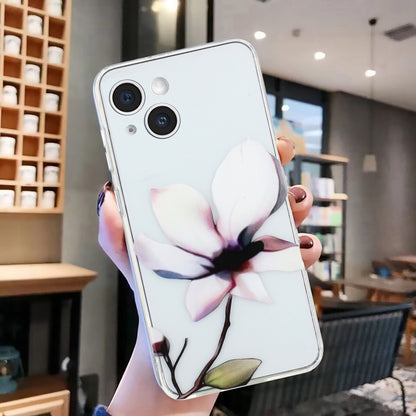 iPhone 14 TPU Phone Case with Colourful Painting Pattern – Wear-Resistant and Lightweight