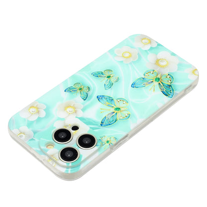 iPhone 14 Pro TPU Phone Case with Colourful Painting Pattern – Wear-Resistant and Lightweight