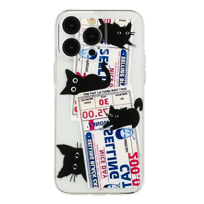 iPhone 14 Pro TPU Phone Case with Colourful Painting Pattern – Wear-Resistant and Lightweight