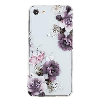 iPhone 7 TPU Phone Case with Colourful Painting Pattern – Wear-Resistant and Lightweight