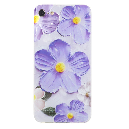 iPhone 7 TPU Phone Case with Colourful Painting Pattern – Wear-Resistant and Lightweight