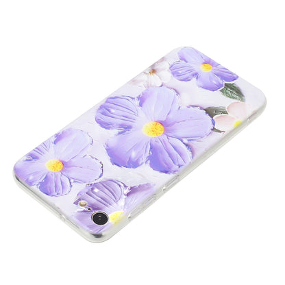 iPhone SE 2022/2020 TPU Phone Case with Colourful Painting Pattern – Wear-Resistant and Lightweight
