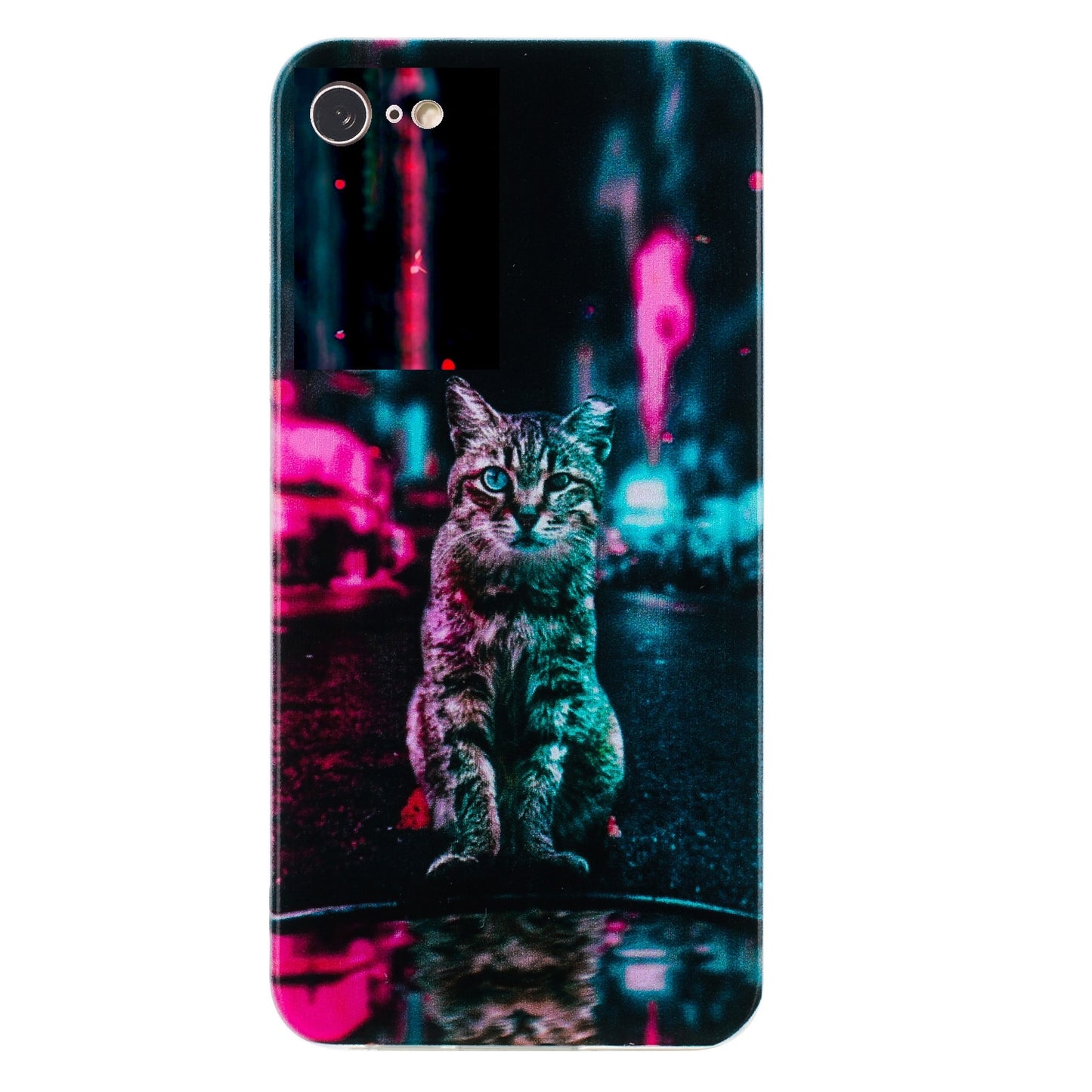 iPhone SE 2022/2020 TPU Phone Case with Colourful Painting Pattern – Wear-Resistant and Lightweight