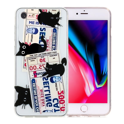 iPhone SE 2022/2020 TPU Phone Case with Colourful Painting Pattern – Wear-Resistant and Lightweight