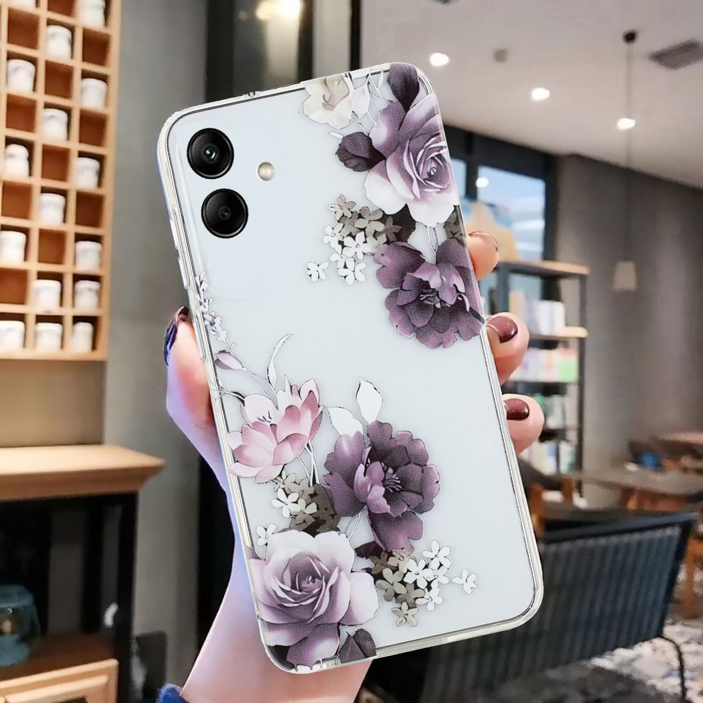 Samsung Galaxy A05 TPU Phone Case with Colourful Painting Pattern – Wear-Resistant and Lightweight