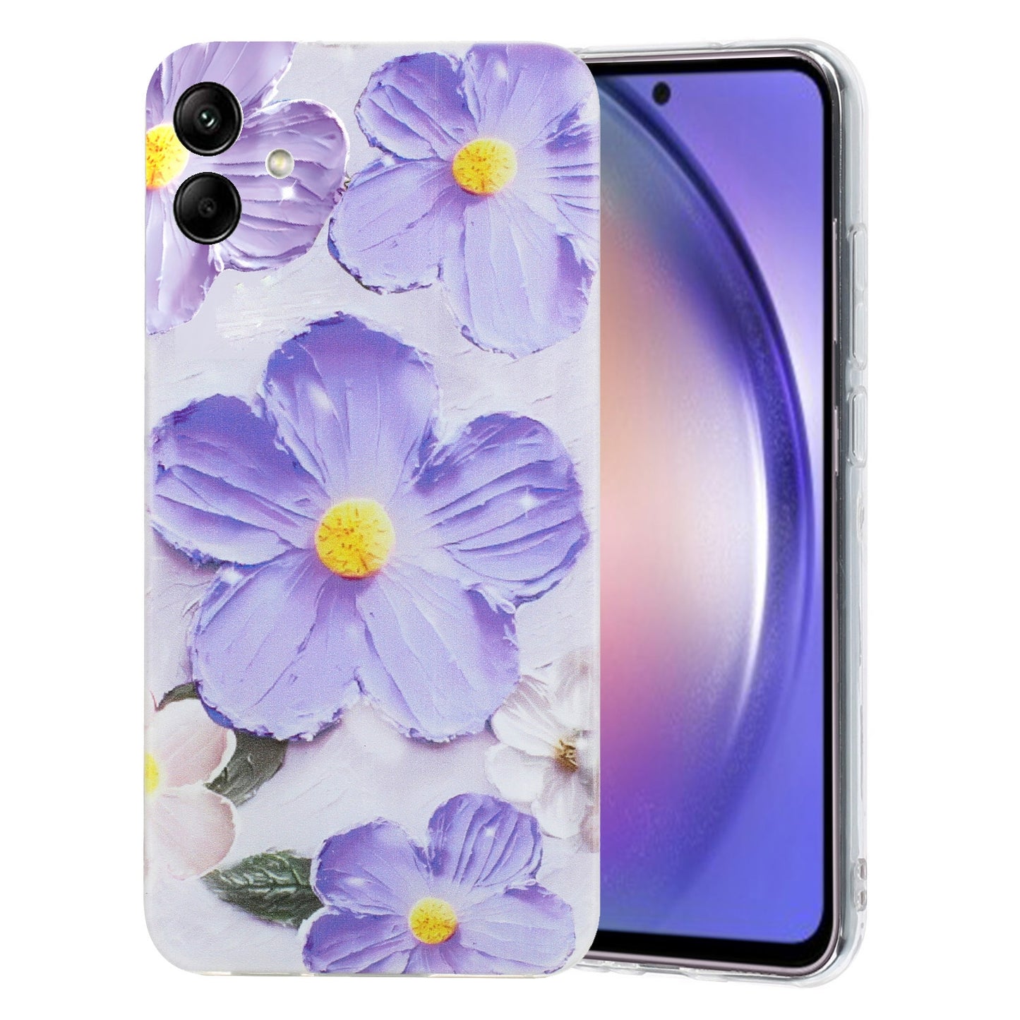 Samsung Galaxy A05 TPU Phone Case with Colourful Painting Pattern – Wear-Resistant and Lightweight