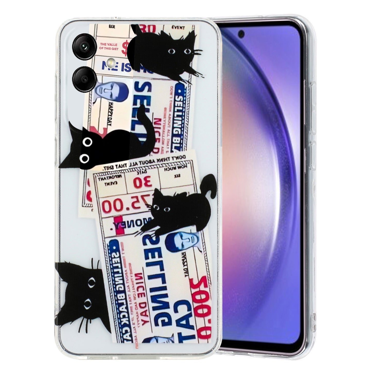 Samsung Galaxy A05 TPU Phone Case with Colourful Painting Pattern – Wear-Resistant and Lightweight