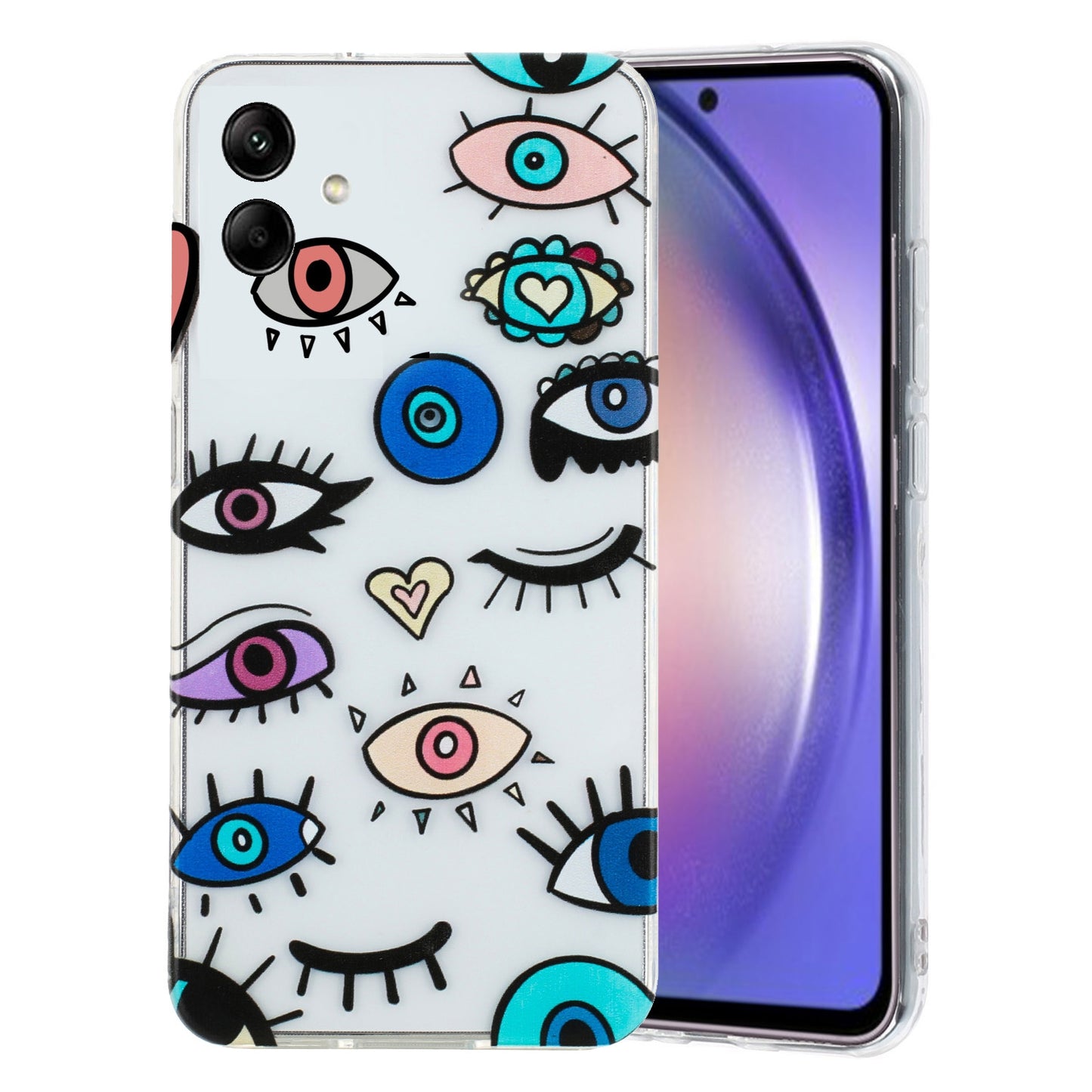 Samsung Galaxy A05 TPU Phone Case with Colourful Painting Pattern – Wear-Resistant and Lightweight