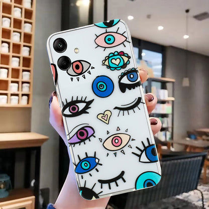 Samsung Galaxy A05 TPU Phone Case with Colourful Painting Pattern – Wear-Resistant and Lightweight