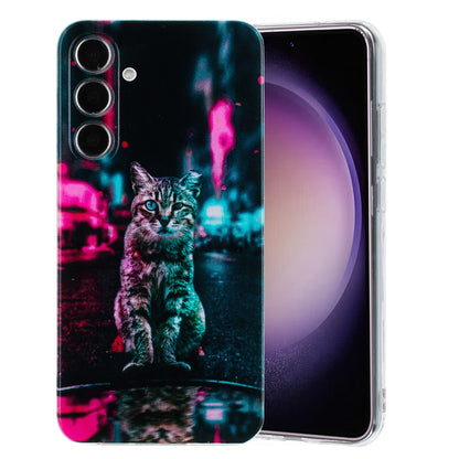 Samsung Galaxy A14 4G/5G TPU Phone Case with Colourful Painting Pattern – Wear-Resistant and Lightweight